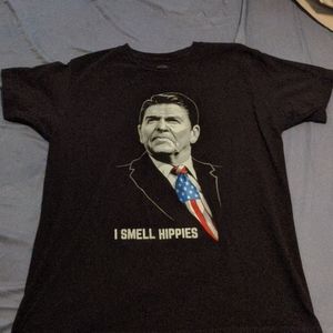 Ronald Reagan I smell hippies